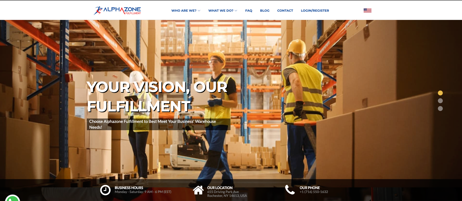 AlphazoneFulFillment project screenshot